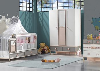 A fairytale-like baby room