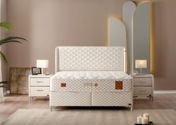 Bambi’s solution to make body temperature ideal throughout the night:  Thermo Control Mattress