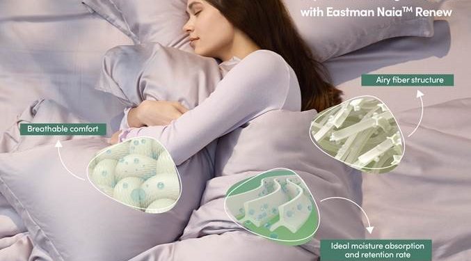 Eastman Naia™ showcases “All-Night Comfort” at Heimtextil 2025